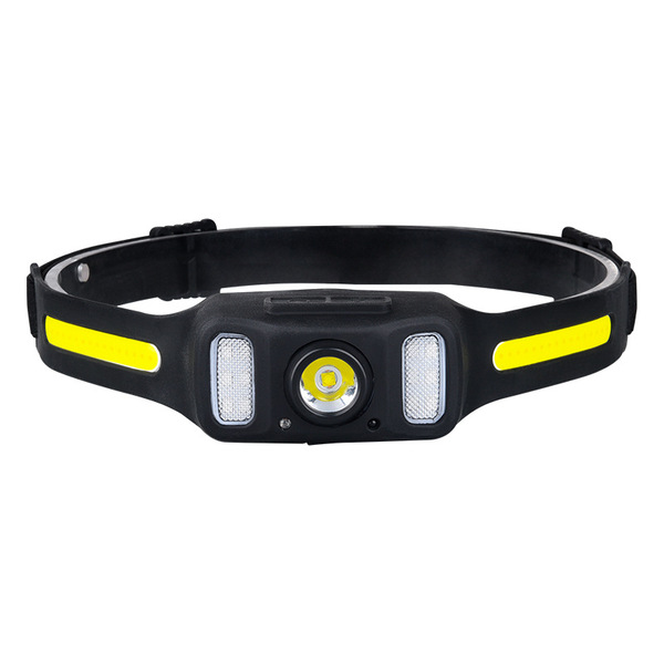 Outdoor silicone sensor headlights fast charging fish-c charged head…