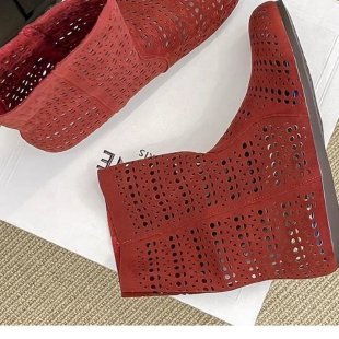 2026 verano de moda versátil zapatos delgados Boeken nuevos huecos transpirables ligeros agujeros de boca plana zapatos sandalias