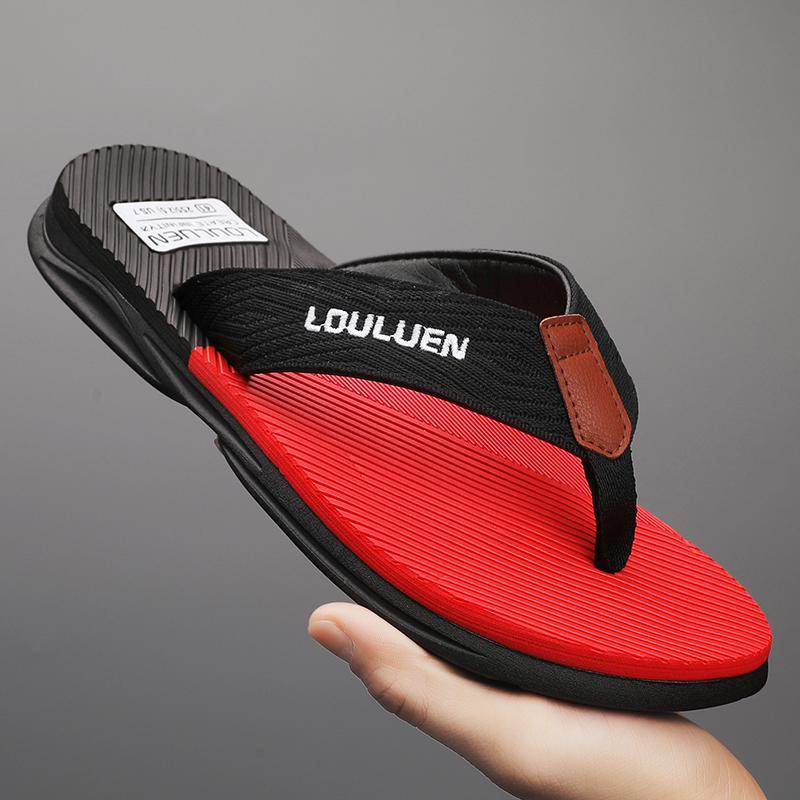 Chanclas para hombre 2025 verano nuevo estilo de gran tamaño antideslizante al aire libre chanclas sandalias y zapatillas de playa casuales para hombre