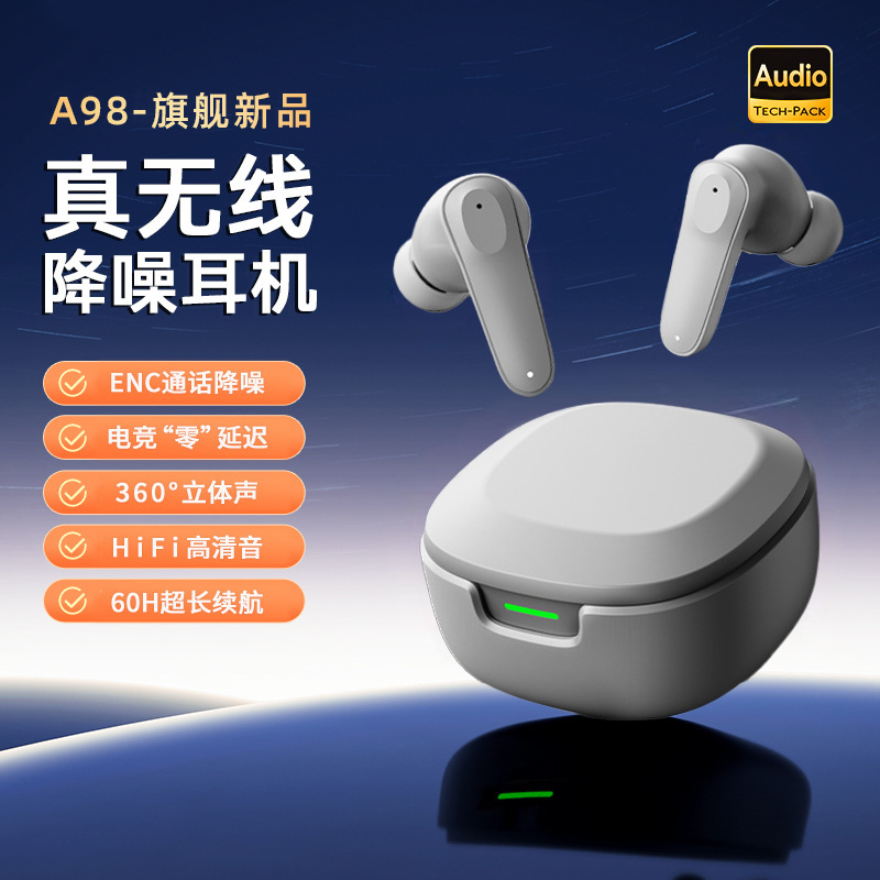 a98 ソースメーカー ai インテリジェント翻訳 Bluetooth ヘッドセット充電コンパートメント付きインイヤーワイヤレスヘッドセット超長バッテリー寿命|undefined