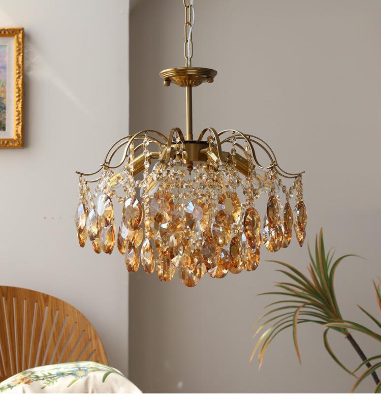 Full Spectrum Eye Protection Romantic Crystal Chandelier