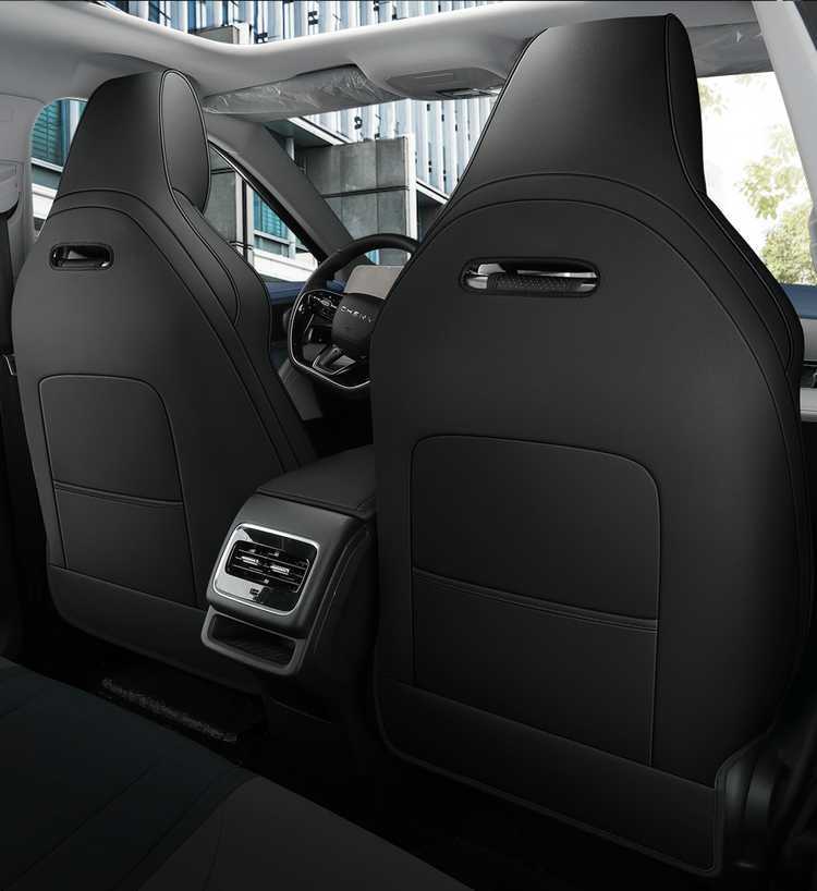 2025 New Model Fully Enclosed Leather Perforated Breathable Seat Covers for Chery Tiggo 5X High-Energy Edition