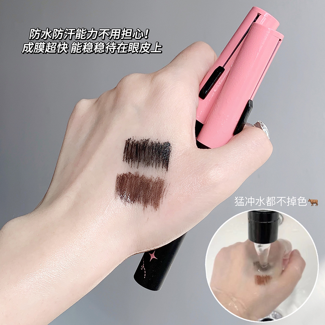 Gege oso encantador largo rimel curling ojo grueso rimel con pestañas peine herramientas de belleza