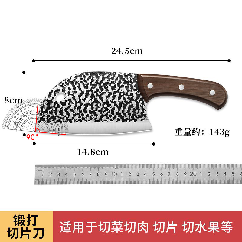 Cuchillo afilado de acero inoxidable mini cuchillo de cocina cuchillo de cocina cortador doméstico damas