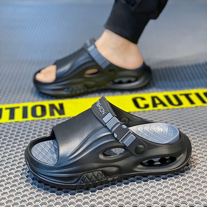 Heren strandsandalen met antislipzool voor buiten in zomer_voghion.com