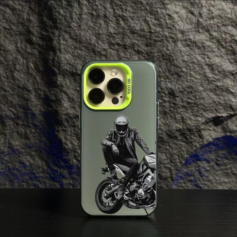 Nueva locomotora europea y americana para iPhone 16 funda para teléfono móvil Apple 15promax/14/13pro12 personalidad 11X