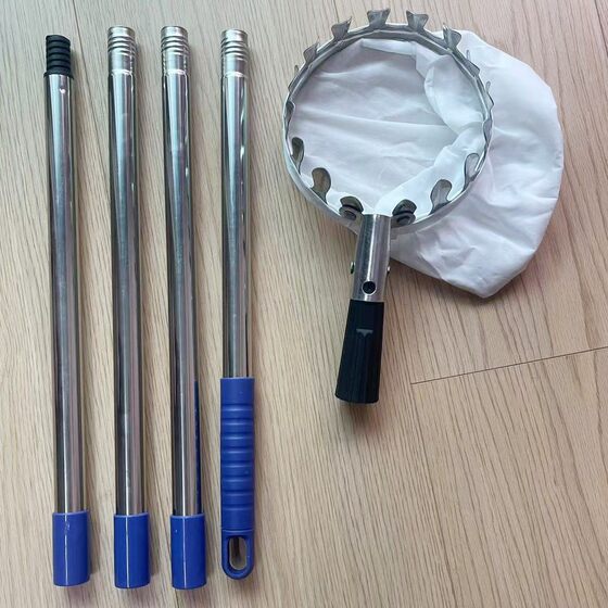 Factory direct stainless steel splicing rod fruit picker fruit tools Amazon hot selling wish telescopic rod Europe