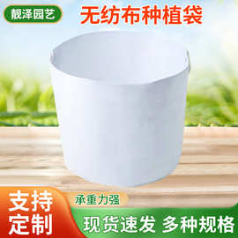 美植袋无纺布加厚植物种植袋白色育苗袋植树袋阳台种菜花卉培育袋