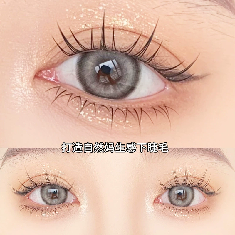 Capacious transparent realistic false eyelashes, comics for eyelashes