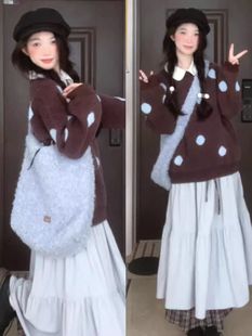 �nϵ�͹Ų��cë��Ů�ﶬ2024���¿�Ӻ�㼑��L���ɱ�ůᘿ�������