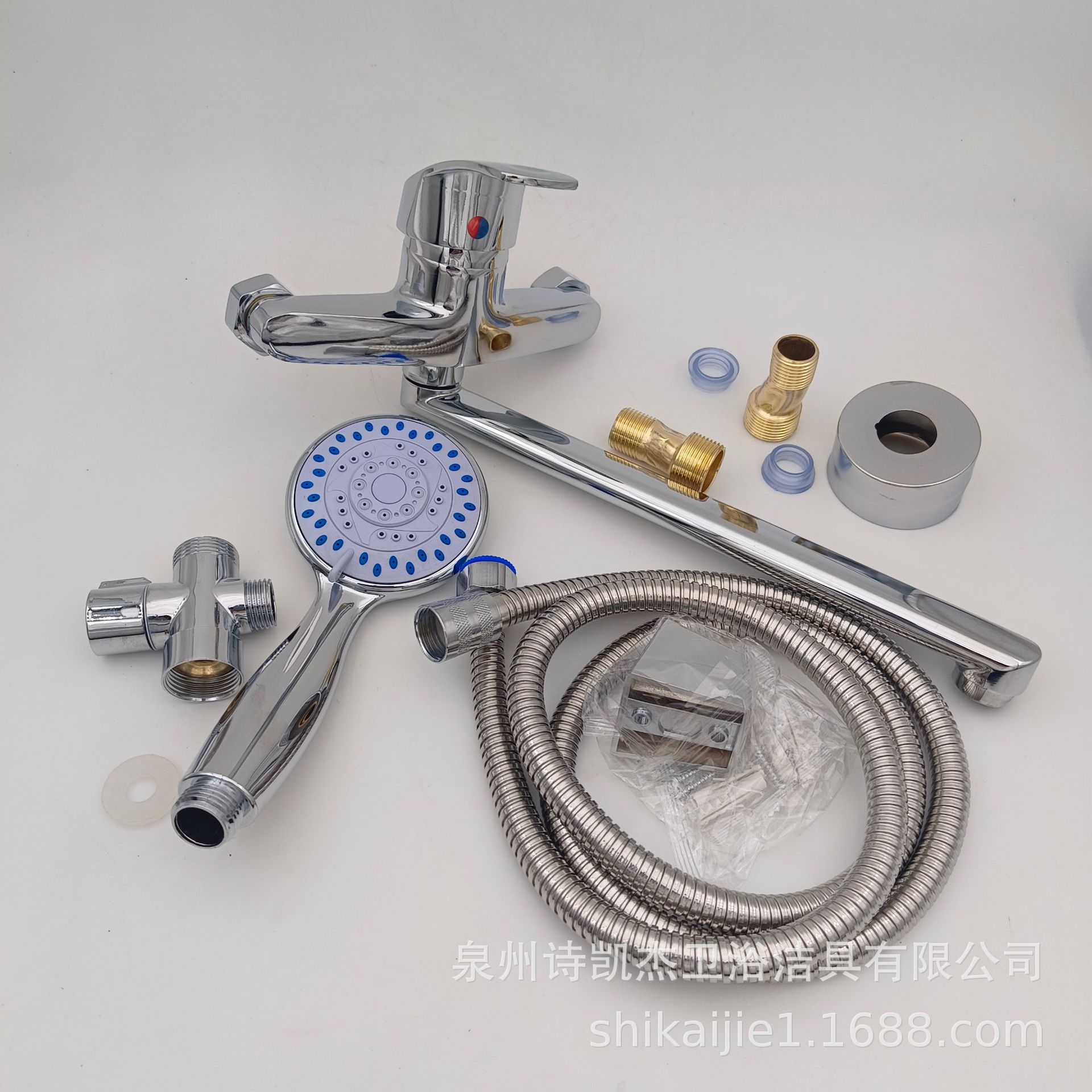 Grifo Mezclador para Lavabo de Aleación de Zinc, Agua Fría y Caliente, Galvanizado, para Baño y Lavabo image 10