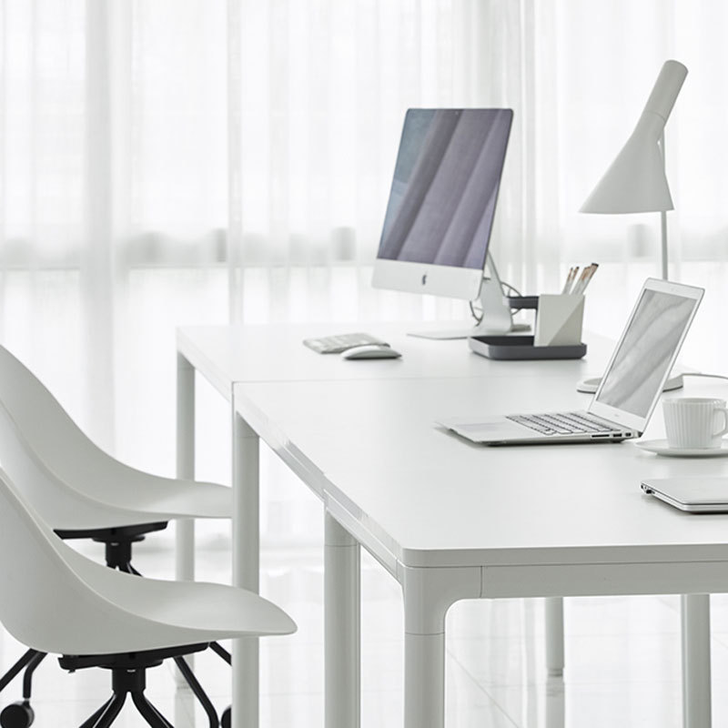 Nordic Ins Light Luxury Minimalist Laptop Desktop Computer Desk Home Office Desk Staff Desk Writing Desk Gaming Desk