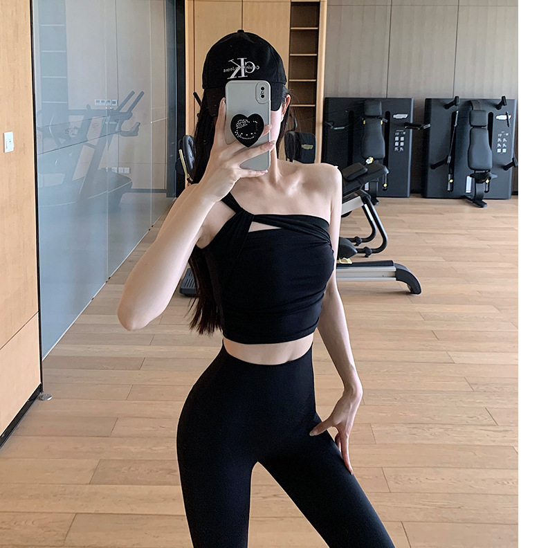 单肩纯欲风吊带背心女内搭泰式小众辣妹抹胸上衣夏内衣美背可外穿|undefined