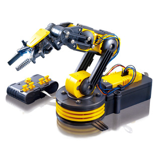 Remote Control Robotic Arm Student Assembly Boy Electric Toy DIY Technology Production Cross-Border Stem Education