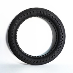 Solid tire 14x2.125 14-inch lithium battery car tire without inflation 57-254 hollow double honeycomb solid tire