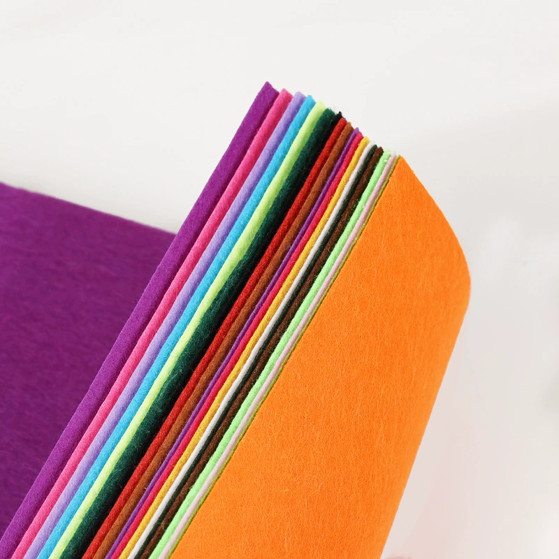 Set for kindergarten handmade, fleece cloth, wool felt non-woven cloth, 40 colors, DIY