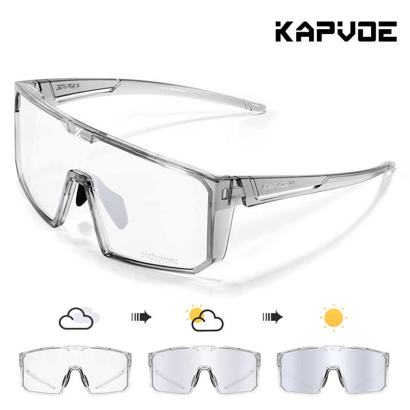 Gafas de Ciclismo Deportivo de TR90 con Protección UV y Marco Completo para Deportes al Aire Libre