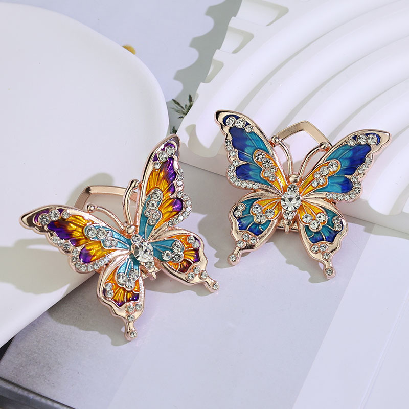 Emaillierte Schmetterlingsbrosche Im Europäischen Stil_voghion.com