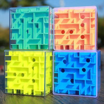 children three-dimensional Maze Toys Puzzle 3d Maze Rubik's Cube wholesale Puzzle Maze 3D Early education Toys gift