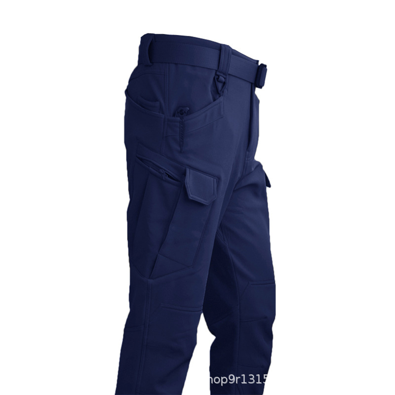 Transfronterizo arcontes x7 pantalones tácticos hombres otoño y invierno con camelera suelta uniforme de entrenamiento de combate pantalones de trabajo de bolsas de pantalones militares