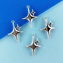 2.2*3.3cm����ʱ���¿�DIY�Ͻ������â�ǹ�����������Կ�׿۵�׹