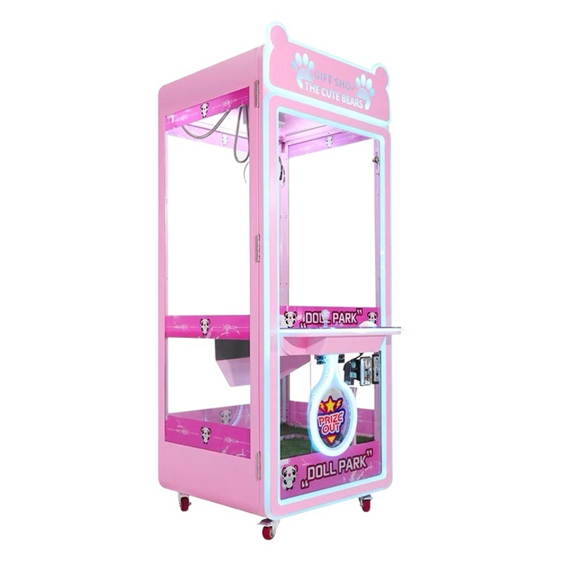 Red de Internet Escanee el código en interiores, máquina de garras que se toma con monedas, ciudad de videojuegos comerciales, clip grande, clip de muñeca, máquina de bocadillos