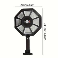 新型太陽エネルギー168led感応街灯一体化庭灯人体感応壁灯室外花園灯