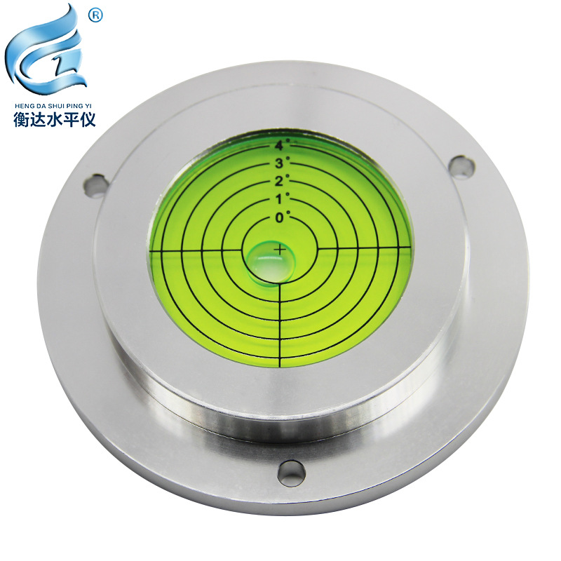 吊车水平仪工程机械水平泡钻井机水平表泵车水准仪带保护盖水准泡