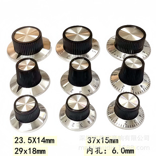 Bakelite Knob Audio Potentiometer Switch Effect Knob 23X14 29X18 37X15Mm Hole 6.0mm