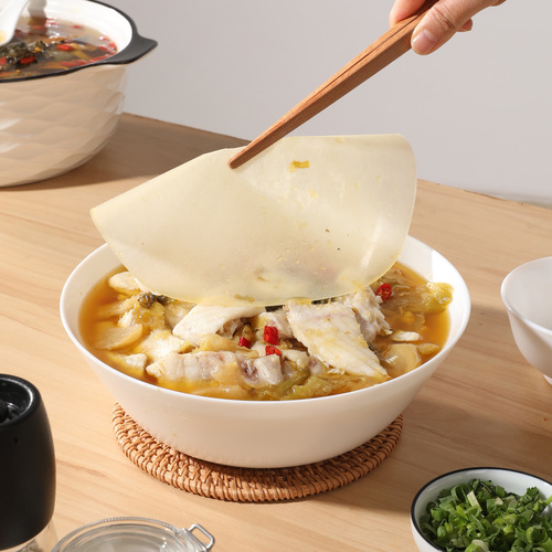 Melia Oil Absorption Paper Kitchen Food Home Soup High Temperature Oil Filtration Paper Round Oil Removal General Merchandise Wholesale 