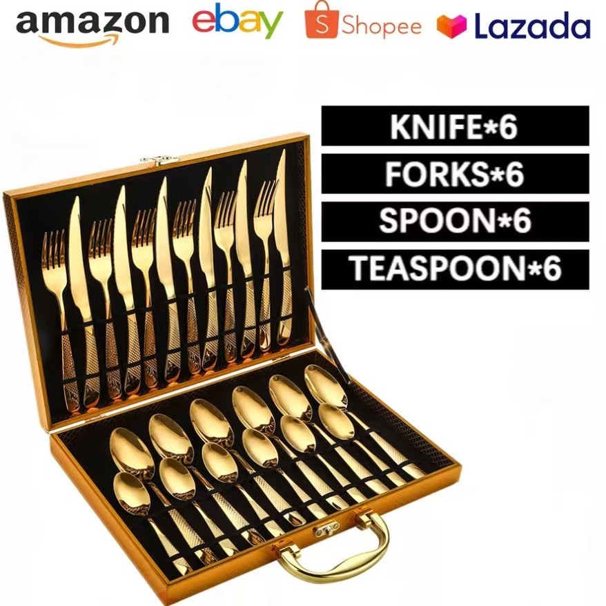 C형 24개 세트 스타 다이아몬드 골드(금목상자)