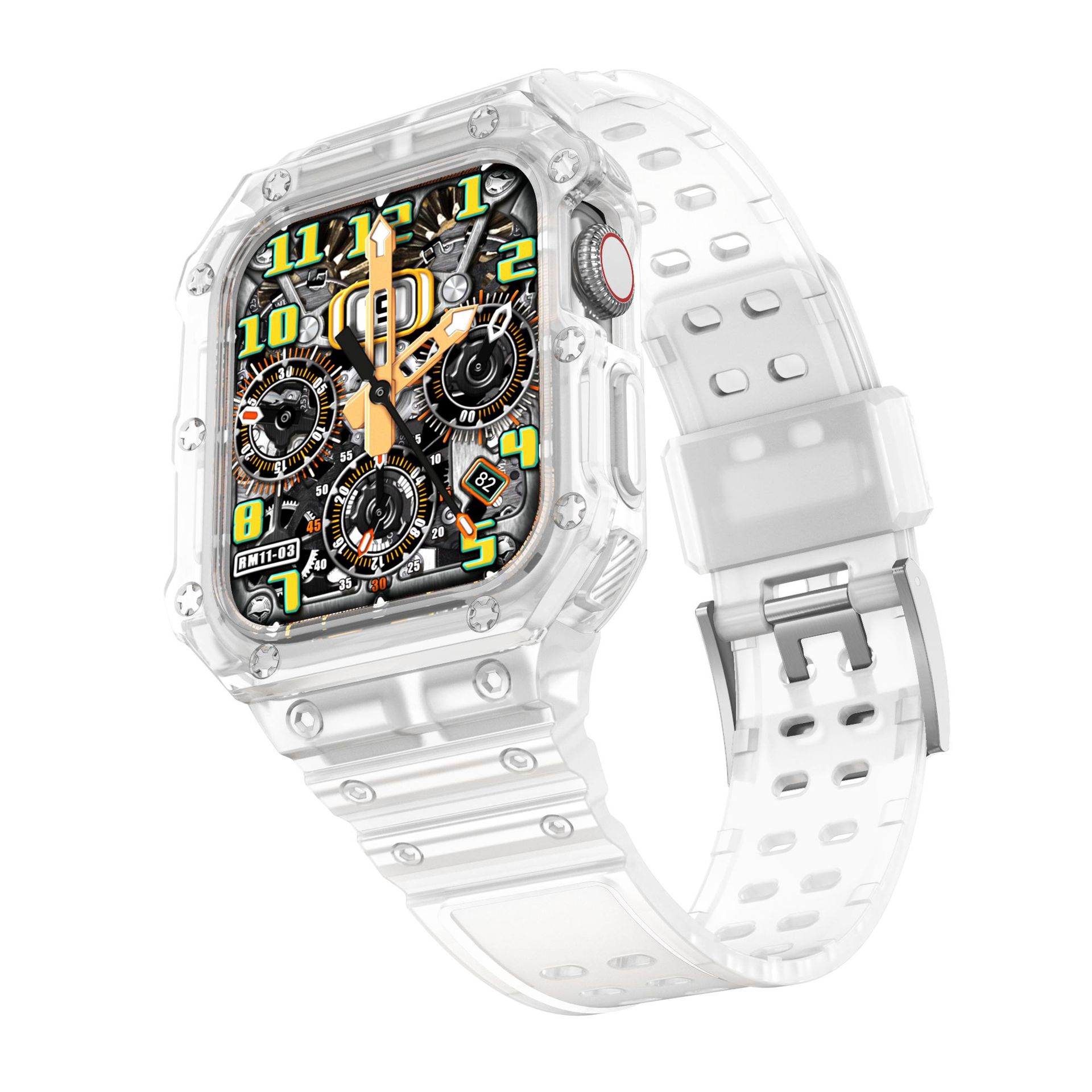 Adecuado para Apple correa de reloj Apple iwatch9876543 Richard TPU Correa integrada al por mayor transfronteriza