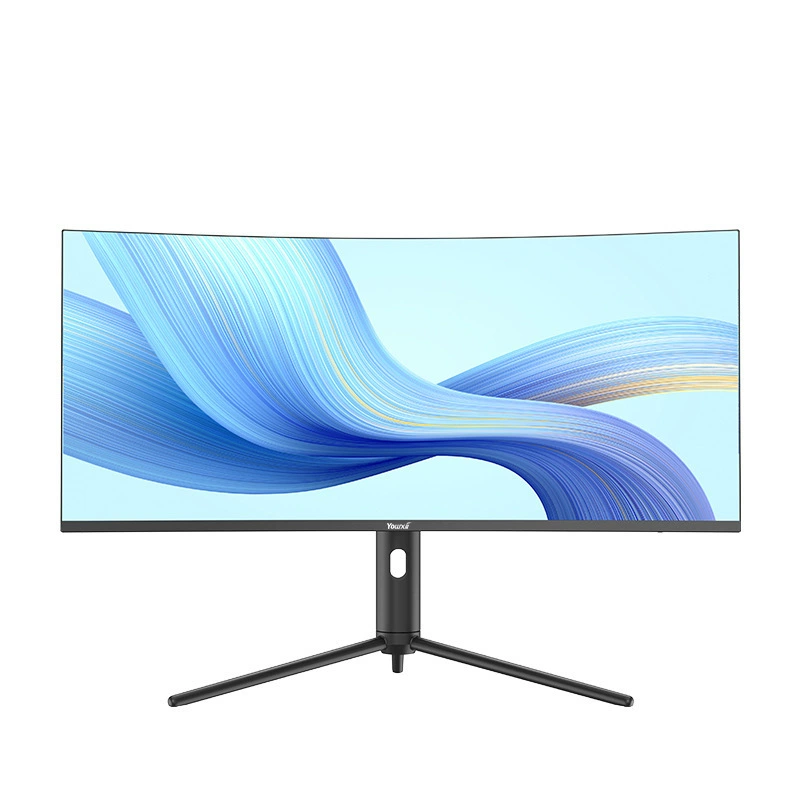 34-дюймовый 4K изогнутый экран, все-в-одном компьютер с возможностью подъема/опускания/поворота, с независимым дисплеем для домашнего офиса и стриминга игр