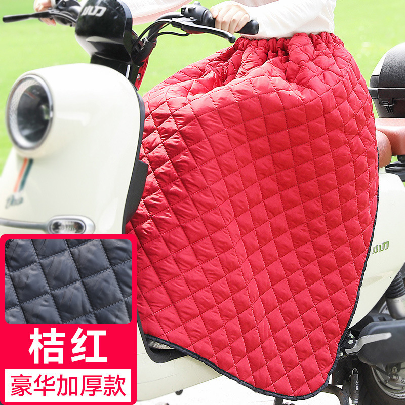 秋冬の電気自動車の防風はバイクに乗って保温して膝を保護します。|undefined