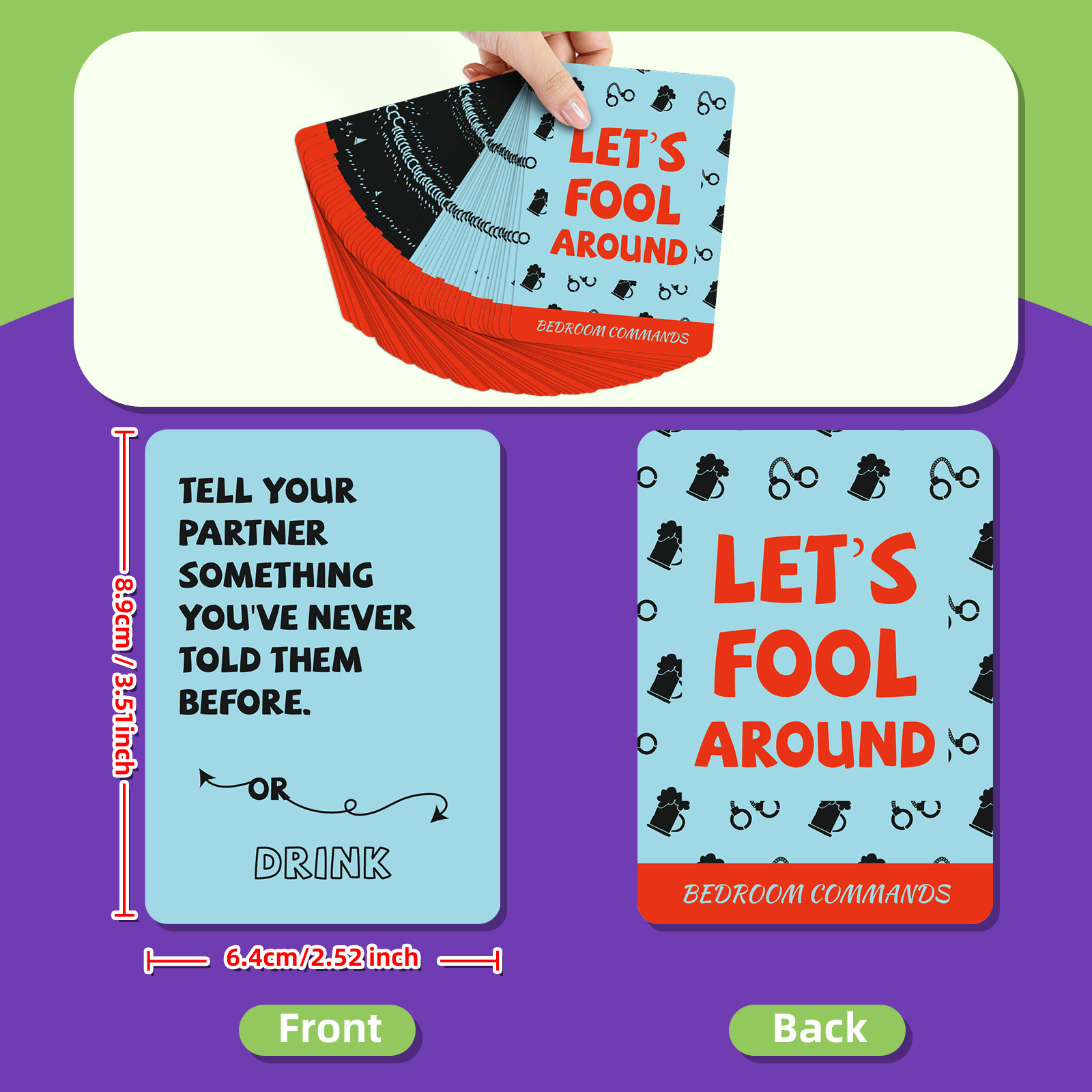 Couple Desktop Interactive Dialogue Game Cards English Version_voghion.com