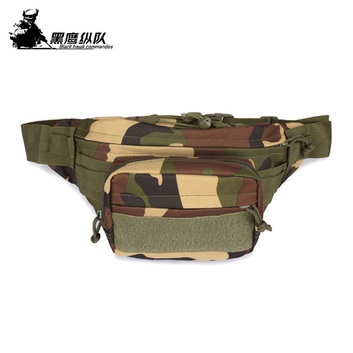 Wholesale Large Capacity Men's Fanny Bag Work Camouflage Multifunctional Mobile Phone Outdoor Waterproof Fanny Bag Doing Business Wallet