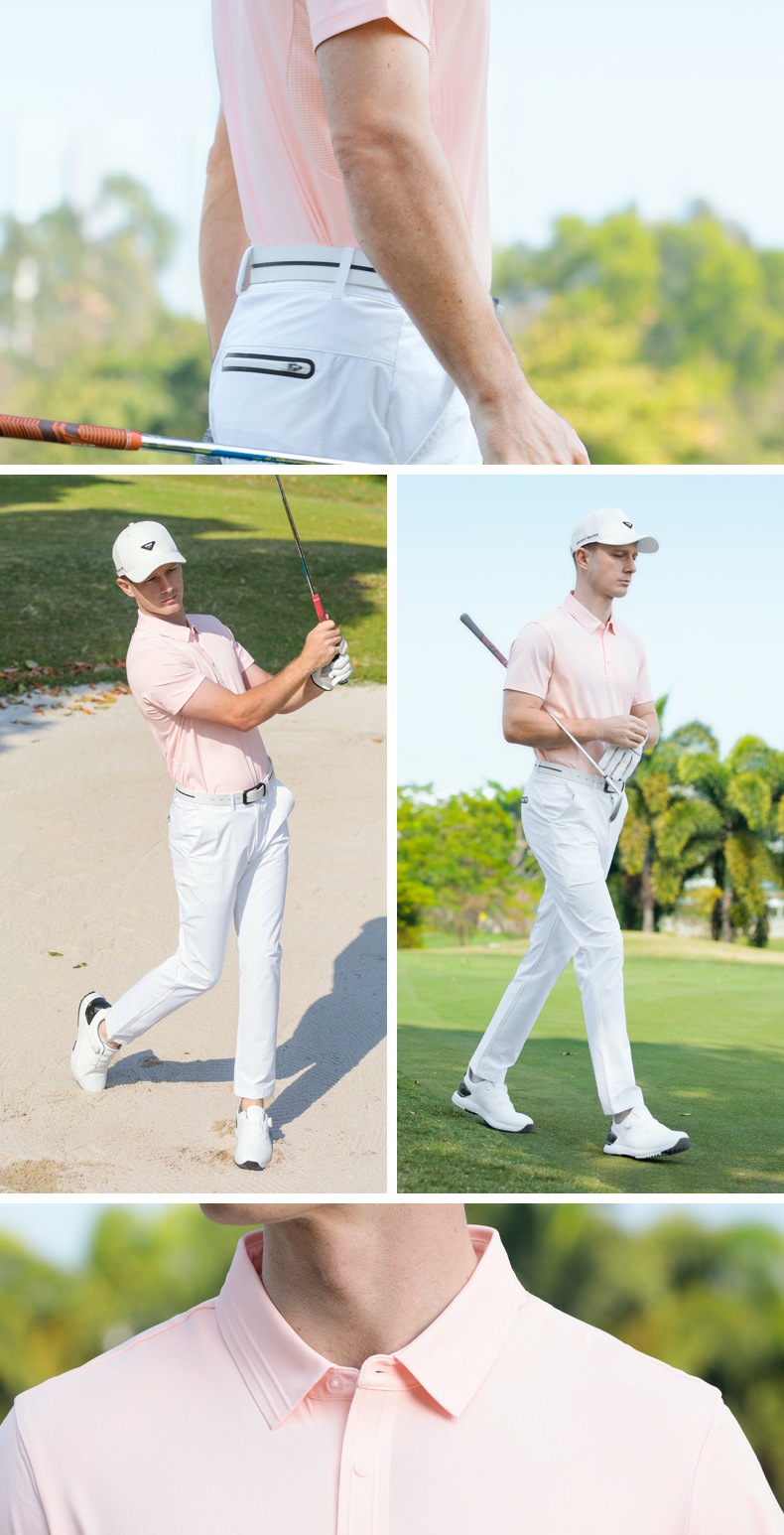 Áo polo golf nam tay ngắn thấm hút nhanh khô kháng khuẩn — YF777 phấn hoa anh đào tay ngắn [cổ áo liền mạch/lỗ thoáng khí bên hông/cảm giác mát khi chạm vào da], YF777 trắng tay ngắn [cổ áo liền mạch/lỗ thoáng khí bên hông/cảm giác mát khi chạm vào da], YF777 tay ngắn màu đen [cổ áo liền mạch/lỗ thoáng khí bên hông/cảm giác mát khi chạm vào da] chi tiết 15