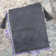 Wig black satin bag in stock 30*40cm underwear silk bag dust bag red tassel satin bag