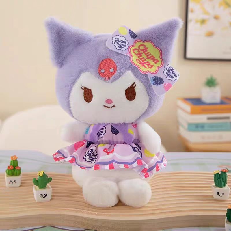 新商品の八寸のキャンディーの三麗欧のぬいぐるみの外国貿易の卸売りkt猫の玉桂の犬の子供機の公仔の美楽蒂