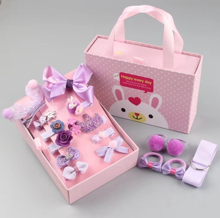 Caja de regalo púrpura de 18 piezas
