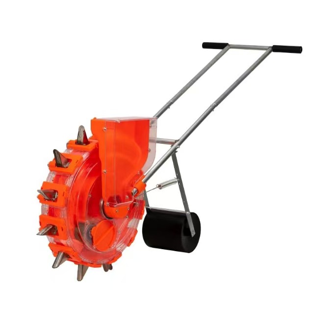 Siembra de maíz empujada a mano siembra de maní y soja siembra precisa siembra de fertilizante simultánea siembra automática multifuncional image 8
