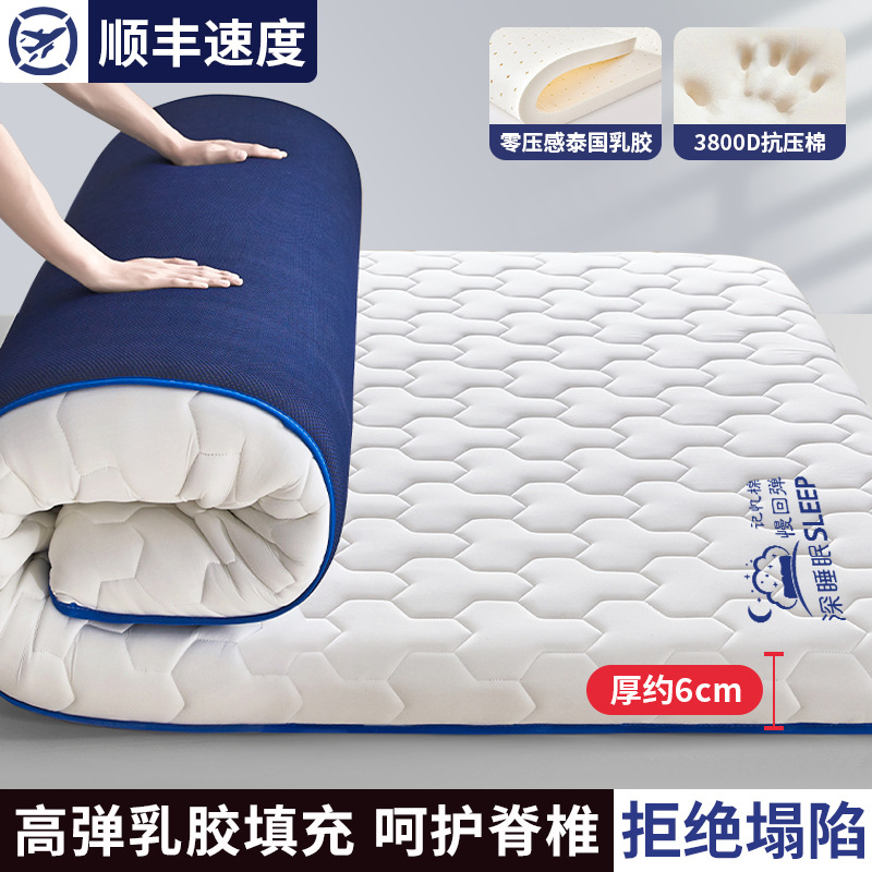 Colchón de látex cojín dormitorio cojín dormitorio dormitorio cojín de tatami individual alquiler cojín de alquiler