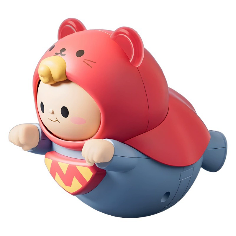 Детское дошкольное образование головоломка Супермен тумблер игрушка для детей погремушки может кусать зубной резинки