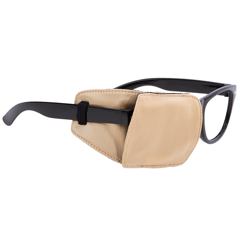 Gran cubierta negro máscara de ojo de los niños monocular estrabismo ambliopía sombreado formación corrección bloqueo parche ocular protección ocular