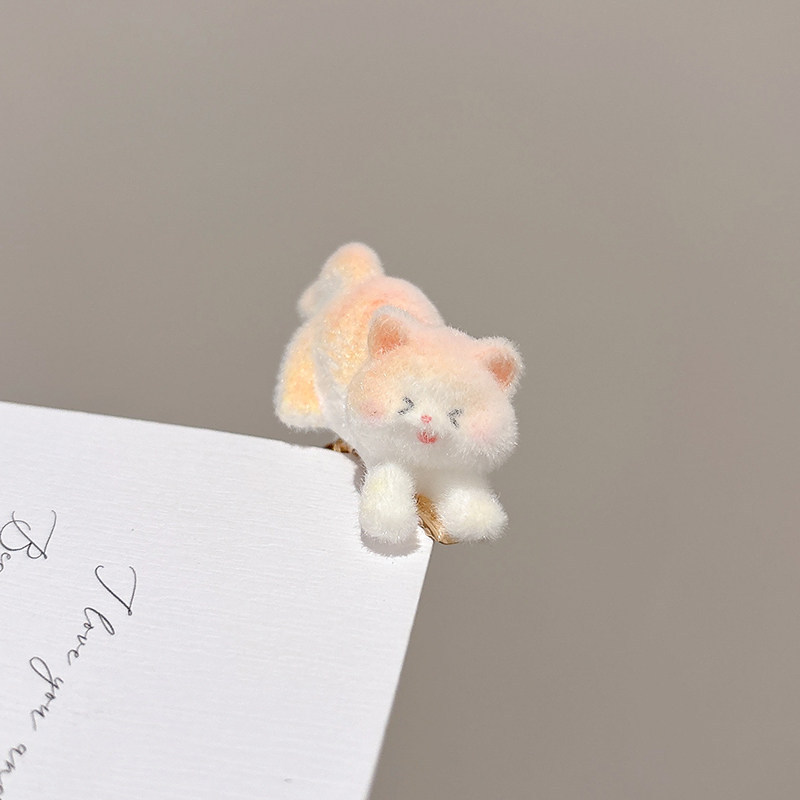 1#happy cat-clip 3cm, accessories about 4.5cm