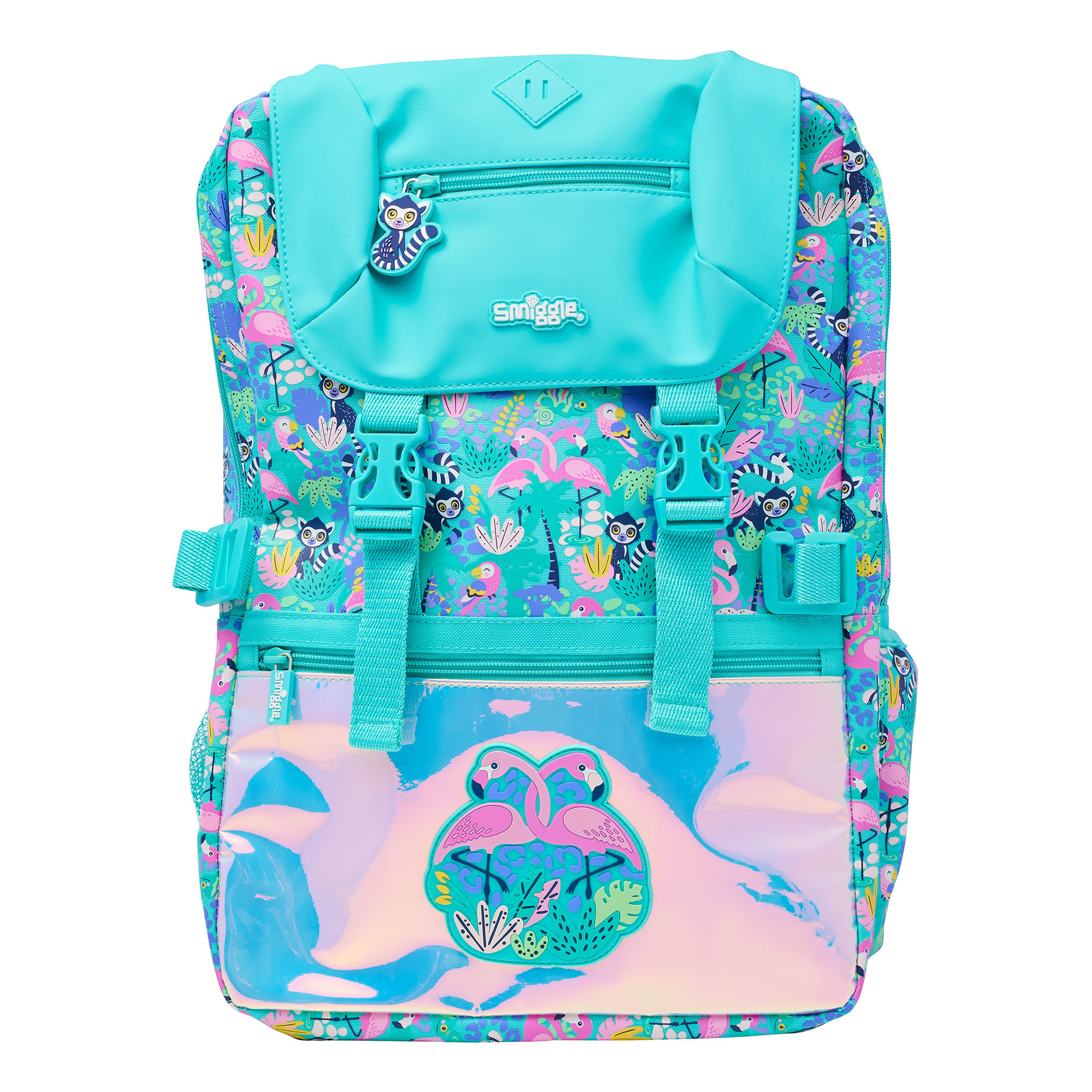 Mochila escolar australiana smiggle para estudiantes de escuela primaria, niños y niñas, mochila de gran capacidad con tapa abatible