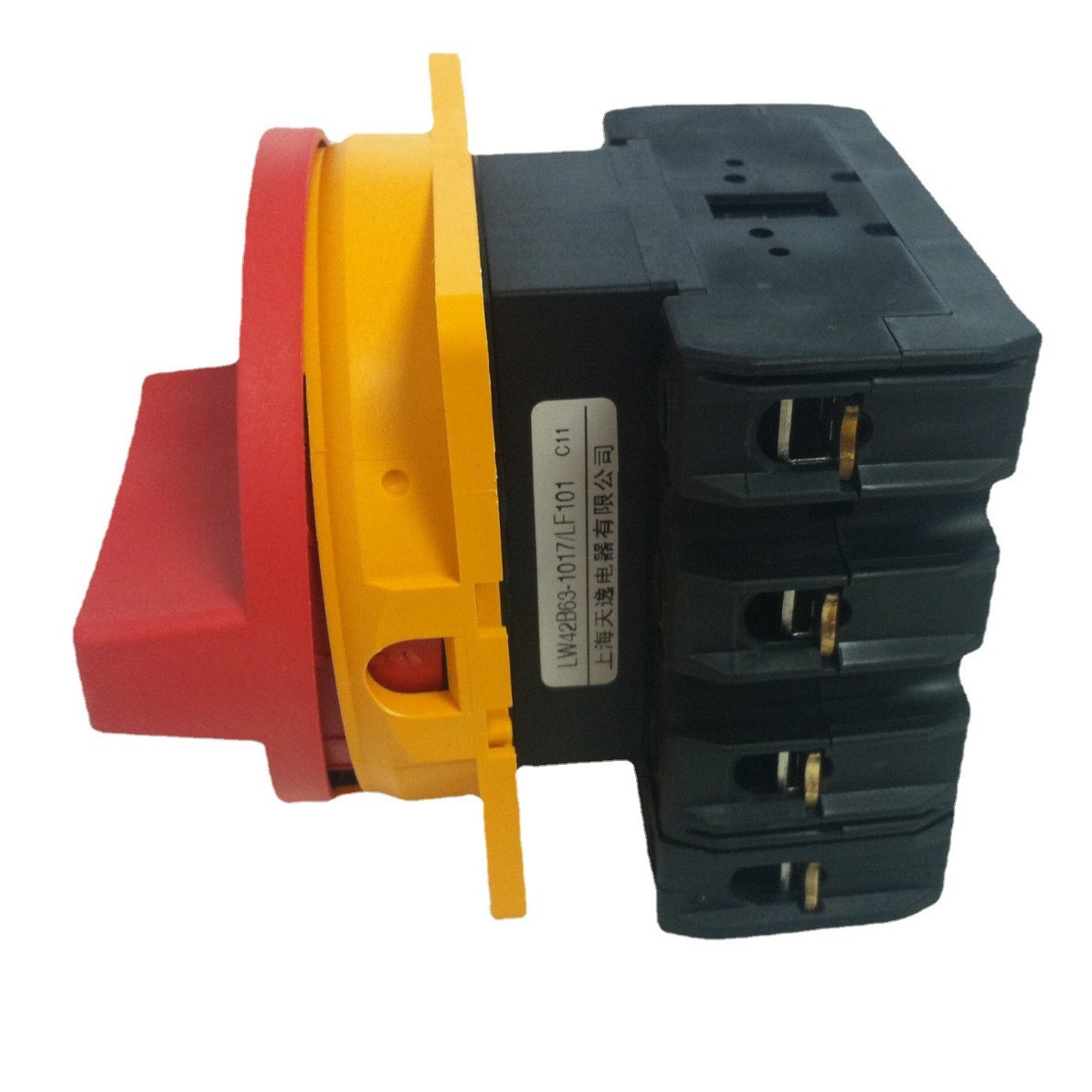 正品天逸开关LW42B63-1017船型开关380V凸轮开关电源4P旋钮开关