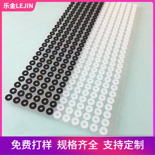 Silicone washer transparent waterproof silicone flat pad black seal ring silicone gasket