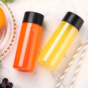 53X135 High Temperature Resistant Homemade DIY Juice Milk Tea Bottle Poplar Nectar Internet Celebrity Cylindrical Beverage Bottle