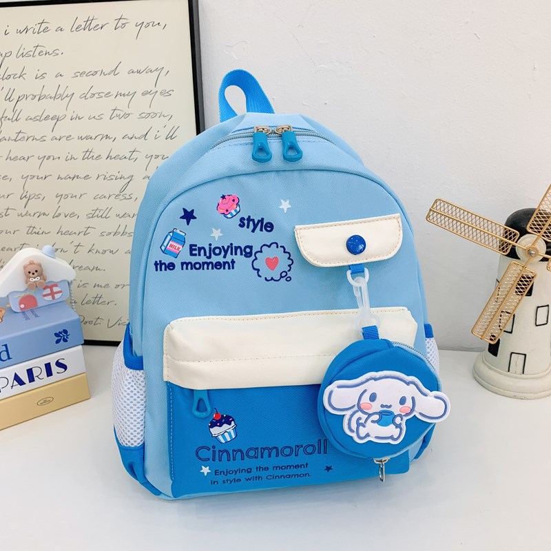 2025 primavera niños mochila de moda ocio niñas jardín de infantes viaje caricatura lindo mochila
